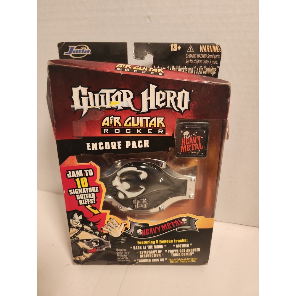 Guitar Hero Air Guitar Rocker Encore Pack 80s  Rock NEW